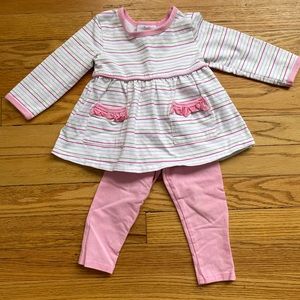 Stitchy Fish pink set